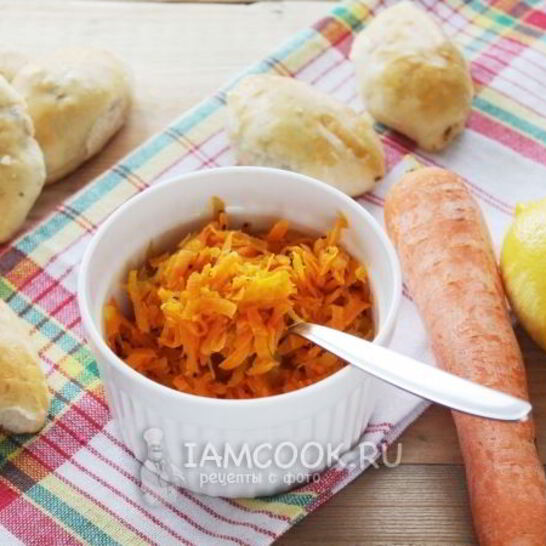 Рецепт начинки из моркови для пирожков