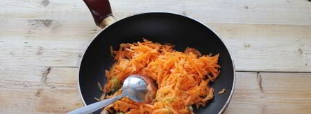 начинка из моркови для пирожков. Шаг 9