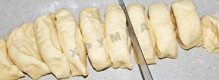 пирожки на сухом молоке дрожжевые в духовке. Шаг 18