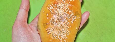 пирожки на сухом молоке дрожжевые в духовке. Шаг 27