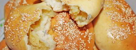 пирожки на сухом молоке дрожжевые в духовке. Шаг 28