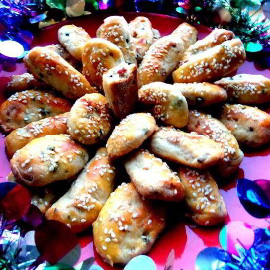 Рецепт пирожков на сырном тесте