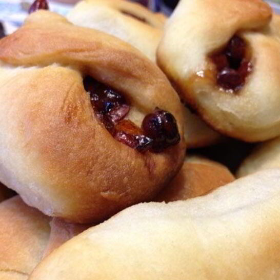 Рецепт пирожков с клюквой