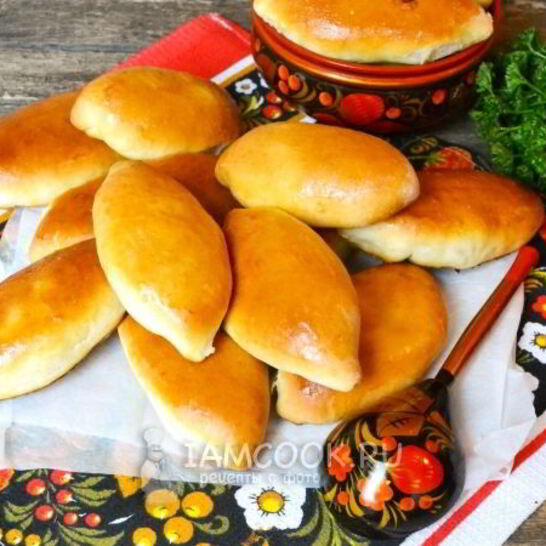 Рецепт пирожков с курицей и картошкой в духовке