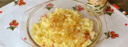 пирожки с курицей и картошкой в духовке. Шаг 7