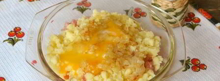 пирожки с курицей и картошкой в духовке. Шаг 8