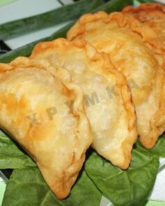 Пирожки с мясом жареные Посикунчики