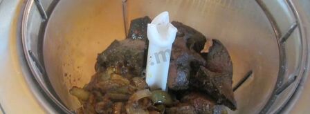 пирожки с печенью в духовке. Шаг 21