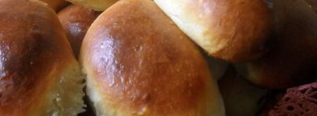 пирожки с зеленым луком и яйцом. Шаг 7