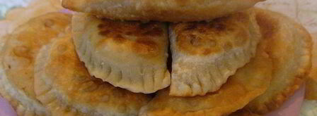 постные жареные пирожки с тыквой и каперсами. Шаг 10