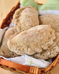 Русские ржаные пирожки с картофелем