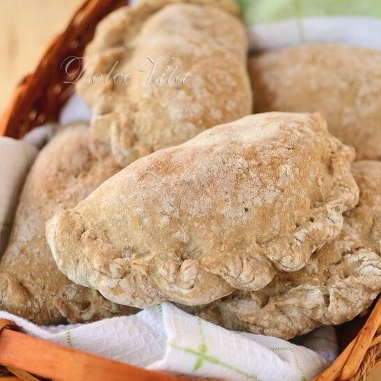 Рецепт русских ржаных пирожков с картофелем