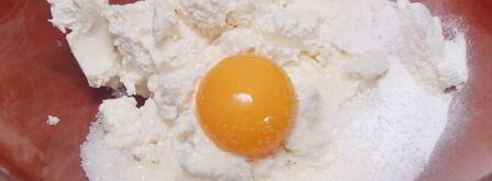 яблочные пирожки на творожном тесте. Шаг 4