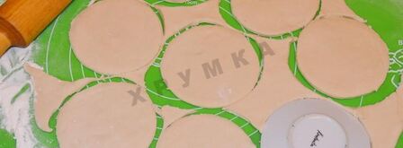 жареные пирожки с луком и яйцом на кефире. Шаг 13