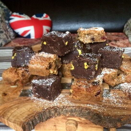 Рецепт блонди — белого брауни