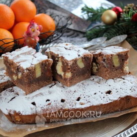 Рецепт брауни с бананом