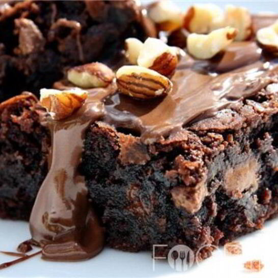 Рецепт брауни с орехами