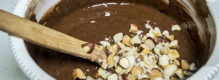 кофейный брауни с орехами. Шаг 8