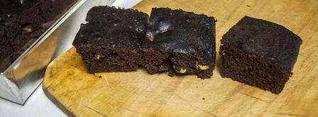 кофейный брауни с орехами. Шаг 11