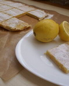 Лимонные пирожные