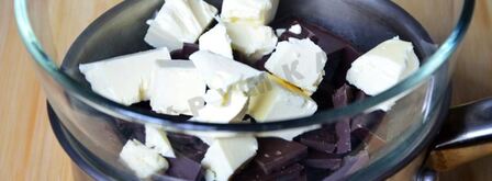 пирожное брауни с фундуком. Шаг 3