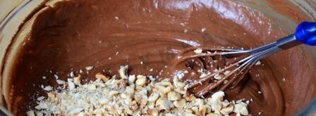 пирожное брауни с фундуком. Шаг 8