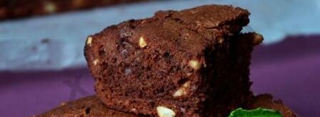 пирожное брауни с фундуком. Шаг 10