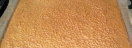 пирожное ванильная свеча. Шаг 4