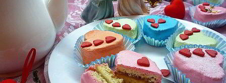 пирожные-птифуры миндальные сердечки. Шаг 14