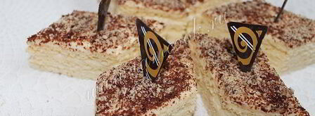 пирожные с творожным муссом. Шаг 14