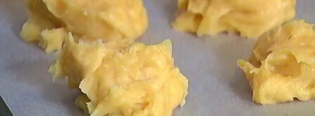 пирожные шу с миндальными хлопьями. Шаг 7