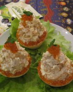 Рыбные пирожные