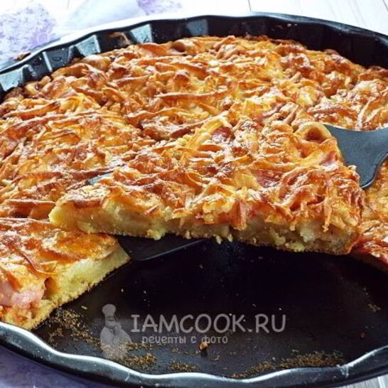 Рецепт быстрой пиццы на кефире