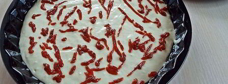 быстрая пицца на кефире. Шаг 8