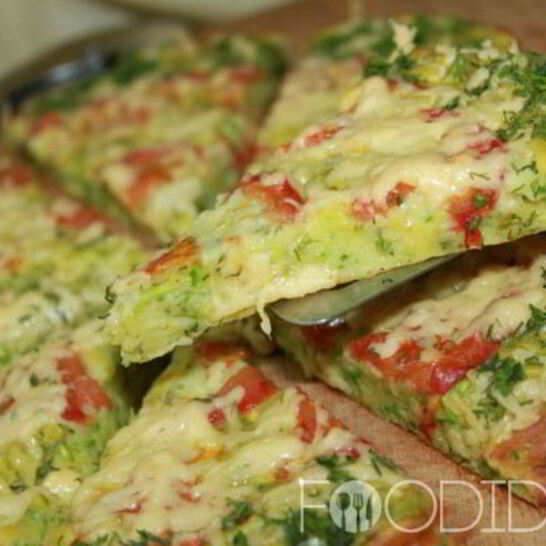 Рецепт кабачковой пиццы
