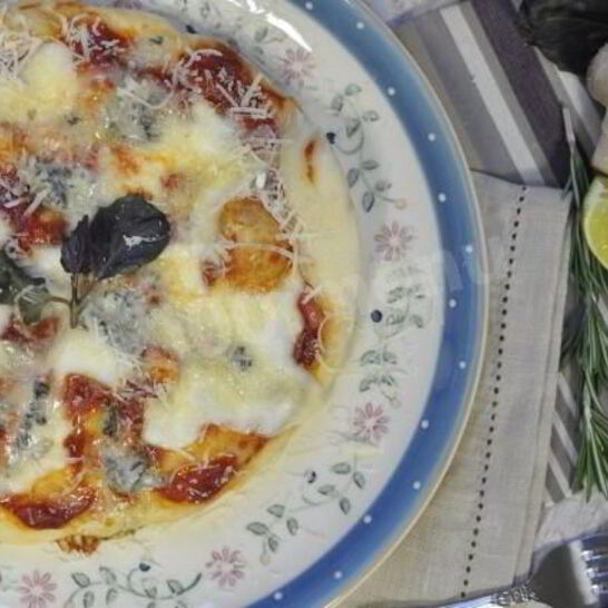 Рецепт пиццы четыре сыра в мультиварке