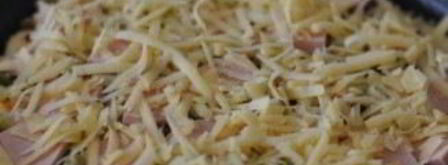 пицца минутка на сковороде. Шаг 8