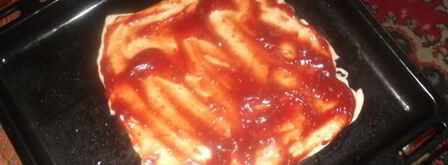 пицца на слоеном тесте. Шаг 5