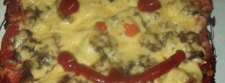 пицца на слоеном тесте. Шаг 11