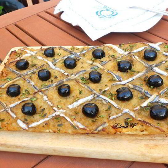 Рецепт пиццы с анчоусами