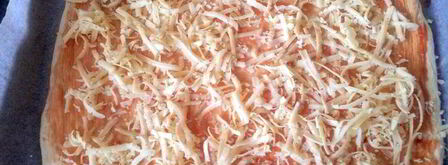 пицца с баклажанами. Шаг 4