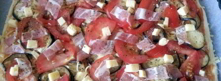 пицца с баклажанами. Шаг 6