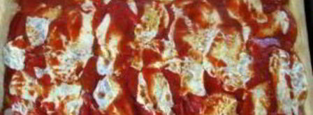 пицца с моцареллой и томатным соусом. Шаг 7