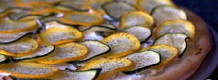 пицца с цуккини и козьим сыром. Шаг 5