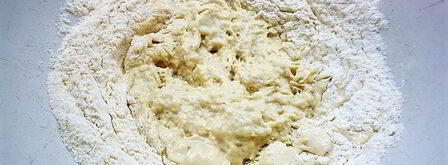 пицца с ветчиной, инжиром и козьим сыром. Шаг 6