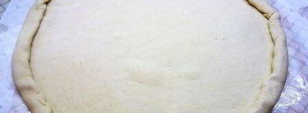 пицца с ветчиной, инжиром и козьим сыром. Шаг 9