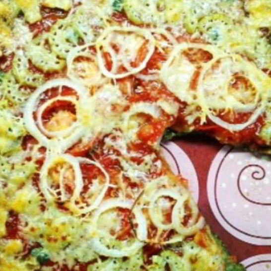Рецепт зеленой пп пицца