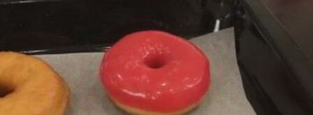 американские пончики, покрытые шоколадом. Шаг 11