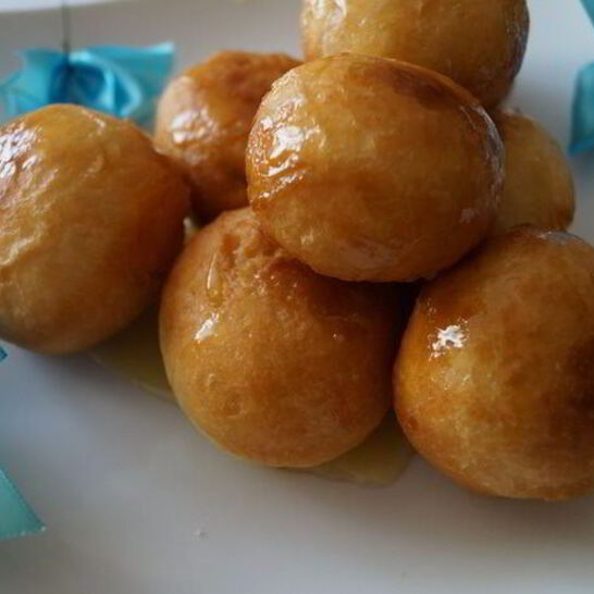 Рецепт греческих пончиков лукумадес