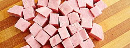 картофельные пончики с ветчиной. Шаг 9